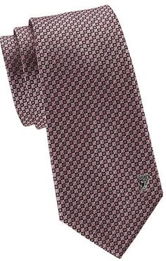 Geometric Silk Tie