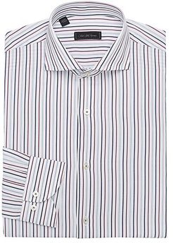 MODERN Vertical Stripe Cotton Dress Shirt