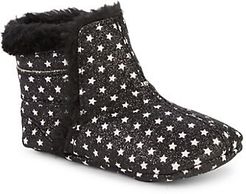 Baby Girl's Aspen Faux Fur-Lined Leather Booties