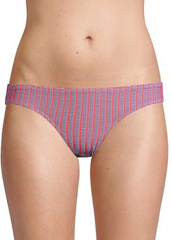 The Elle Striped Bikini Bottoms