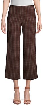 Odette Plaid Cropped Pants