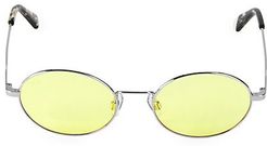 Small 51MM Metal Round Sunglasses