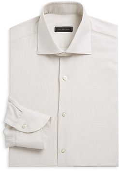 COLLECTION Linen Blend Dress Shirt