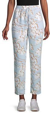 Floral Drawstring Pants