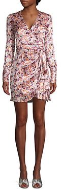 Kari Floral Wrap Dress