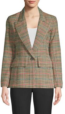 Multi Glen Check Blazer