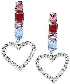 Sparkle Heart Earrings