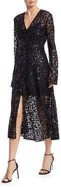 N.21 Beaded Lace A-Line Dress