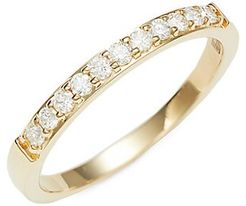 14K Yellow Gold Diamond Ring