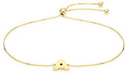 14K Yellow Gold Intial Bracelet