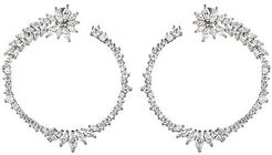 Luna Cubic Zirconia Hoop Earrings