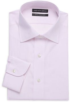 Slim-Fit Pinstripe Dress Shirt