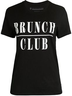 Brunch Club Cotton T-Shirt