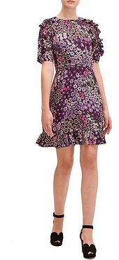 Pacific Petals Mini Dress