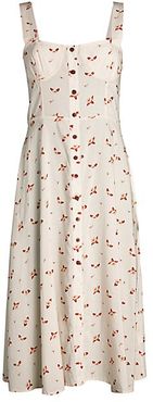 Harper Floral Midi Dress