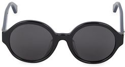 Core 51MM Round Sunglasses