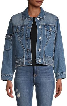 Studded Denim Jacket