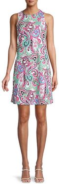 Paisley Shift Dress