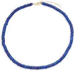 Goldplated Sterling Silver & Lapis Lazuli Necklace