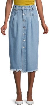 Sidney Denim Midi Skirt