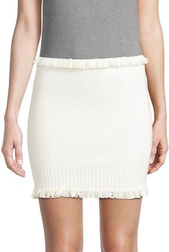 Britney Ruffle Mini Skirt