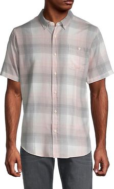 Plaid Short-Sleeve Shirt