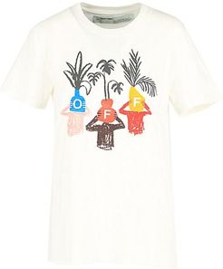 Embroidered Logo Plant T-Shirt