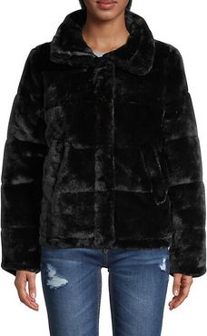 Faux Fur Puffer Jacket