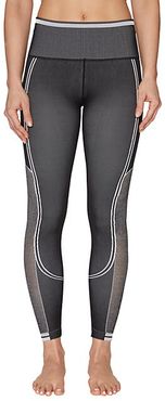 Rib-Knit Active Leggings