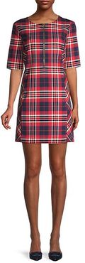 Plaid Mini Dress