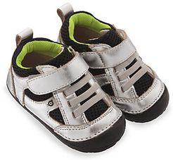 Baby's Bru Pave Leather Sneakers