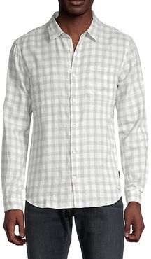 Regular-Fit Reversible Long-Sleeve Shirt