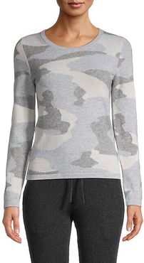 Camo Cashmere Sweater