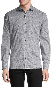 Derek Printed Poplin Shirt