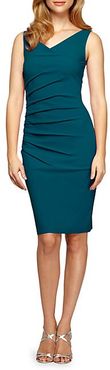 V-Neck Sheath Dress