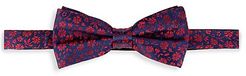 Floral-Print Silk Bow Tie