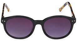 49MM Oval Sunglasses