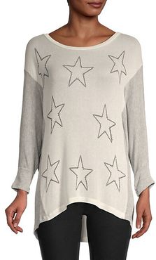 Graphic Long-Sleeve Top