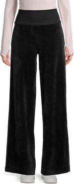 York Velour Palazzo Pants