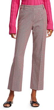 Galen Plaid Straight Pants