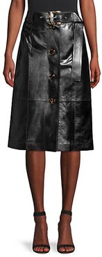 Avalon Leather Skirt