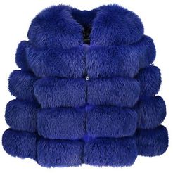 Made For Generations Fox Fur Bubble Jacket