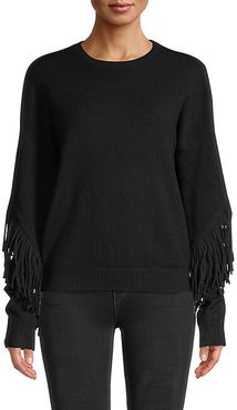 Tassel Crewneck Sweater