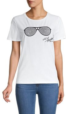 Big Sunglasses Graphic T-Shirt