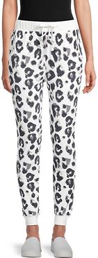 Leopard-Print Pants