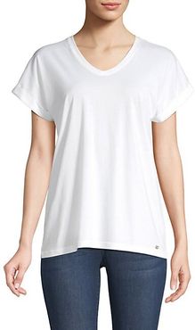 V-Neck Cotton Tee