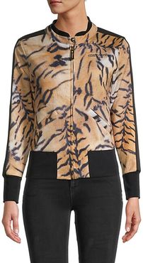 Tiger-Print Jacket