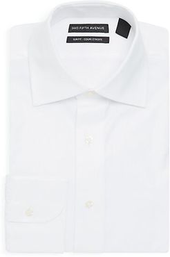 Slim-Fit Royal Oxford Woven Cotton Dress Shirt