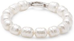 Sterling Silver & Pearl Divine Bracelet