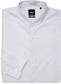 Striped Slim-Fit Dress Shirt